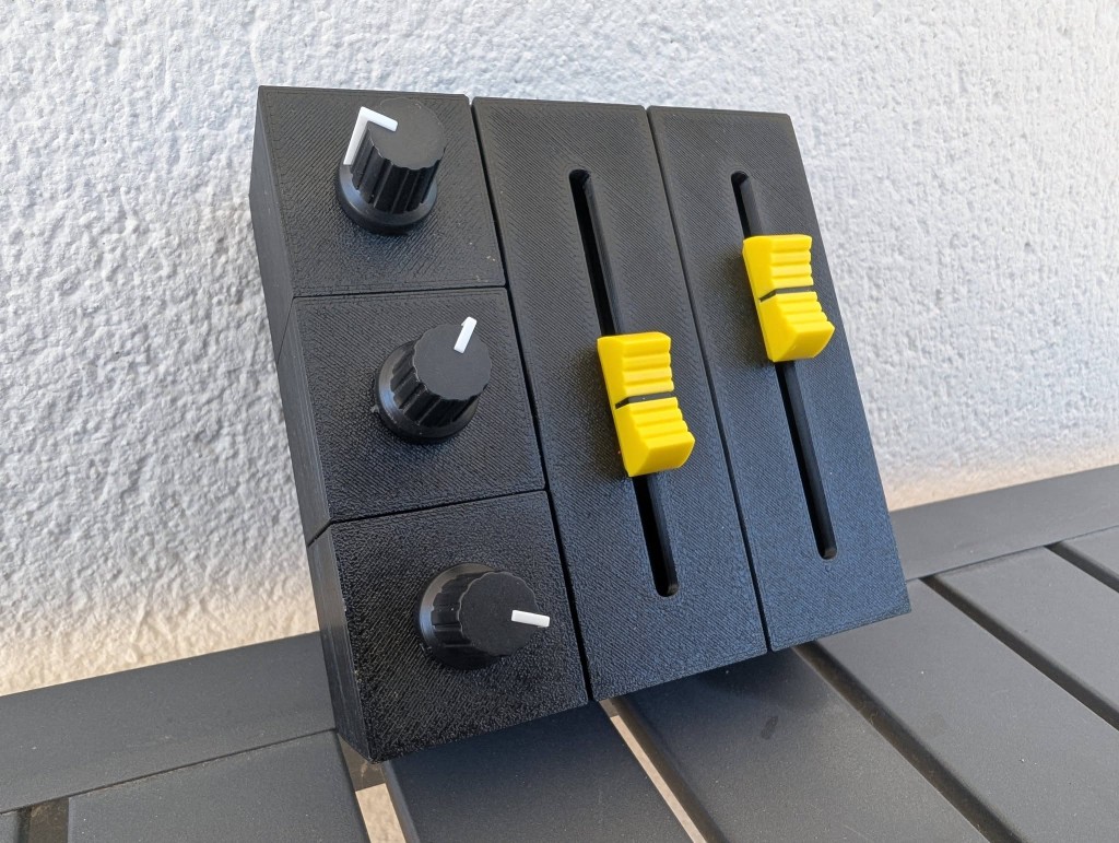 Fader rotatif